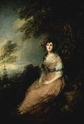 Thomas Gainsborough Mrs. Richard B. Sheridan Germany oil painting artist